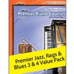 Alfred Premier Piano Course Jazz, Rags, and Blues Books 3 and 4; AL00106362