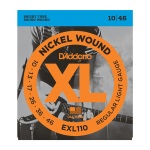 D'Addario EXL110-10P 10-Pack Nickel Wound Regular Light Electric Guitar String Set