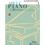 Faber Adult Piano Adventures All-In-One Lesson Book 1; FF1302
