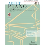 Faber Adult Piano Adventures All-In-One Lesson Book 1 with CD