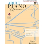Faber Adult Piano Adventures All-In-One Lesson Book 2 with CD; FF1334CD