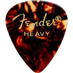 Fender 351 Shape Heavy Classic Celluloid Pick -12 Pack-