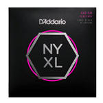 D'Addario NYXL32130 Electric Bass String Set, Long Scale, Regular Light 32-130