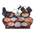 Mukikim Rock and Roll it Drum Live Kit; MUK-W1008M