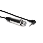 Hosa XVM105F Female XLR to 3.5mm Patch Cable