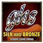 GHS 370 Silk and Bronze Acoustic Guitar String Set