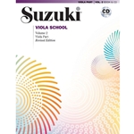 Suzuki Viola School, Viola Part Book and CD Volume 2; 00-40688