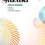Suzuki Cello School, Cello Part Book and CD Volume 1, 00-40697