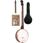 Gold Tone Cripple Creek Old Time Banjo Package; CCOT