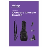 On Stage Concert Ukulele Bag & Accessory Bundle; UPK2000