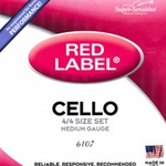 Super Sensitive Red Label Cello Single A String
