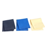 MusicNomad Super Soft Edgeless Microfiber Suede Polishing Cloth - 3 pack ; MN203
