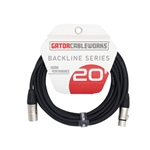 Gator CableWorks Backline XLR Microphone Cable