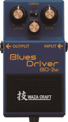 Boss BD-2W Waza Craft Blues Driver Guitar Effects Processor