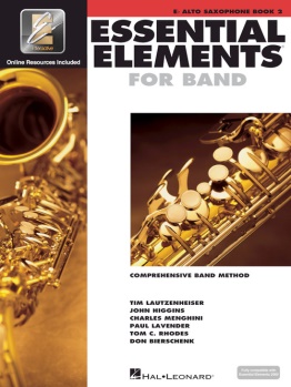 Essential Elements Alto Saxophone Book 2; 00862594