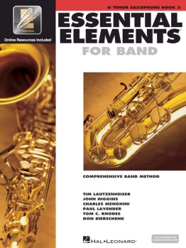 Essential Elements for Tenor Saxophone Book 2; 00862595