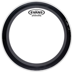 Evans BD18EMAD2 18" EMAD2 Clear Bass Drum Batter Head