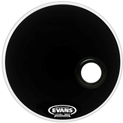 Evans EMAD Black Resonant Bass Drum Head