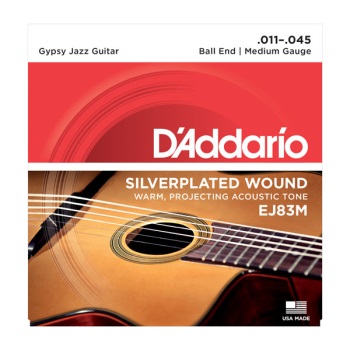 D'Addario EJ83M Gypsy Jazz Medium Guitar String Set
