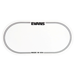 Evans EQPC2 Clear Poly Double Bass Drum Patch (2ea)