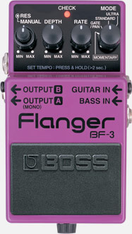 Boss BF-3 Stereo Flanger Guitar/Bass Effects Processor