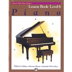 Alfred Lesson Book Level 6; 00-2498