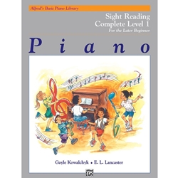 Alfred Sight Reading Complete Book Level 1; 00-5744