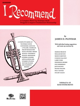 I Recommend for Bassoon; 00-EL02576