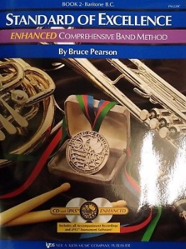 Baritone B.C. Standard of Excellence Enhanced Version Book 2