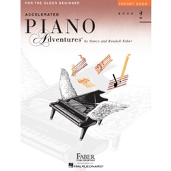 Faber Accelerated Piano Adventures for the Older Beginner Theory Book 2; FF1474