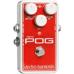 Electro-Harmonix Nano Pog Polyphonic Octave Generator Effects Pedal