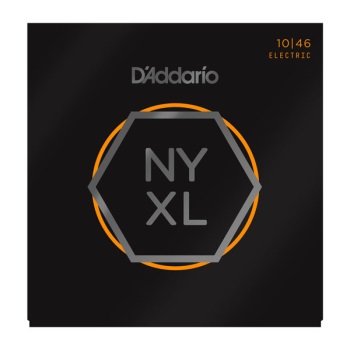 D'Addario NYXL1046 Nickel Wound Regular Light Electric Guitar String Set