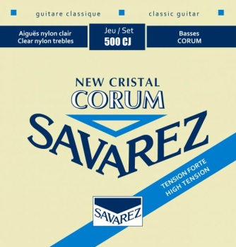 Savarez 500CJ New Cristal Corum High Tension Nylon Guitar String Set