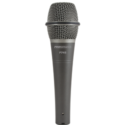 PROformance P745 Supercardioid Dynamic Handheld Microphone