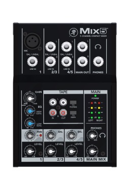 Mackie Mix 5 5-Channel Mixer