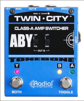 Radial Engineering ToneBone Twin City ABY Switcher
