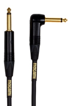 Mogami Gold Instrument Cable R.A. to Str.