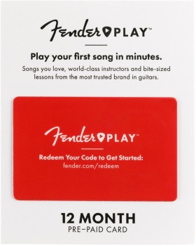 Fender Play 12-Month Discounted Subcription