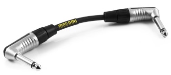Mogami CorePlus Instrument Cable; Right Angle to Right Angle