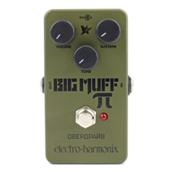 Electro Harmonix Green Russian Big Muff Distortion Electric Guitar Effects Pedal