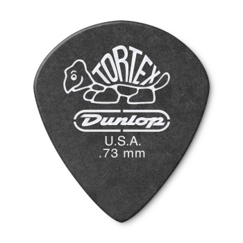 Dunlop Tortex Pitch Black Jazz III Guitar Pick - 12 Pack