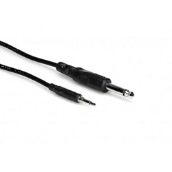 Hosa CMP310 3.5mm Mono to 1/4" Patch Cable