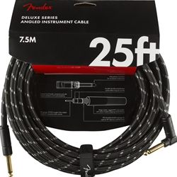 Fender Deluxe Series 25ft Str/Ang Instrument Cable