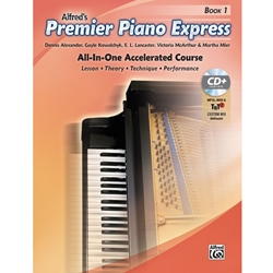 Alfred Piano Express Book 1 with CD; AL0045286
