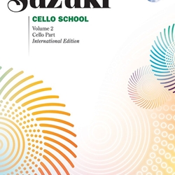 Suzuki Cello School, Cello Part Book and CD Volume 2; 00-40700