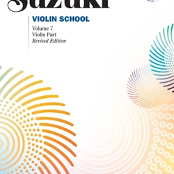 Suzuki Violin School, Violin Part with CD Volume 7; 00-43021