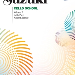 Suzuki Cello School, Cello Part Book and CD Volume 7; 00-40751