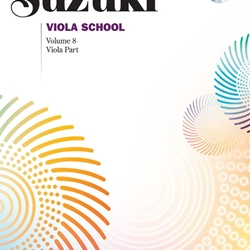 Suzuki Viola School, Viola Part With CD Volume 8; 00-40760