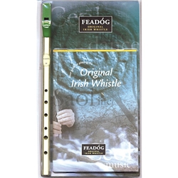 Feadog "D" Irish Whistle and Book Package