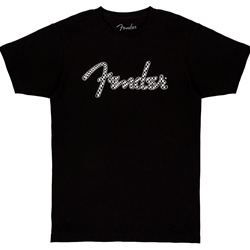 Fender Spaghetti Wavy Checker Logo T-Shirt